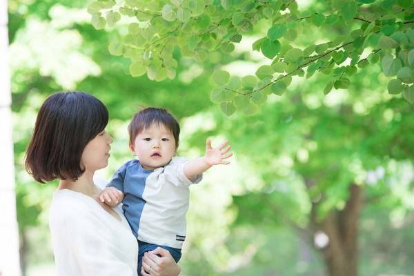 5月の1歳児の写真