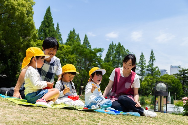 5月の3歳児の写真