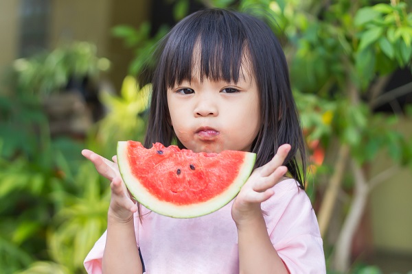8月の2歳児の写真
