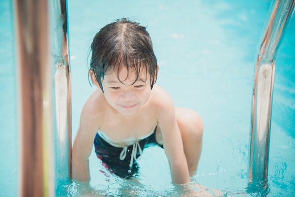 8月の5歳児の写真