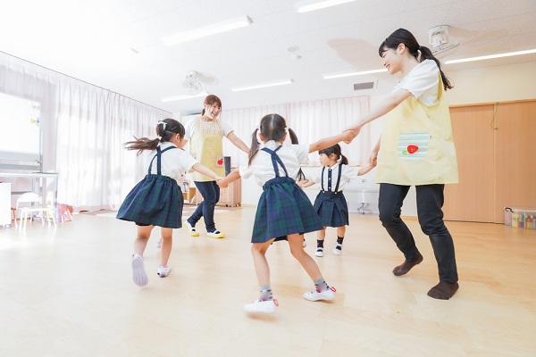 リトミックをする様子