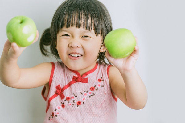 9月の1歳児の写真