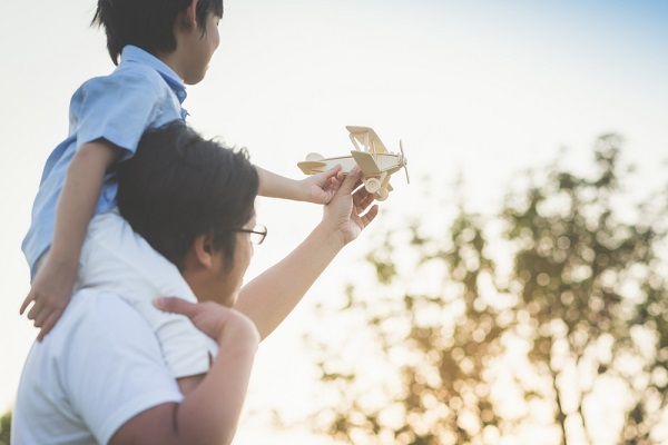 9月の3歳児の写真