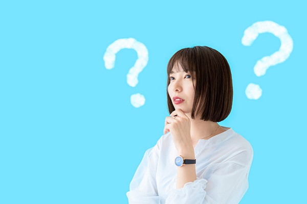 質問したい女性