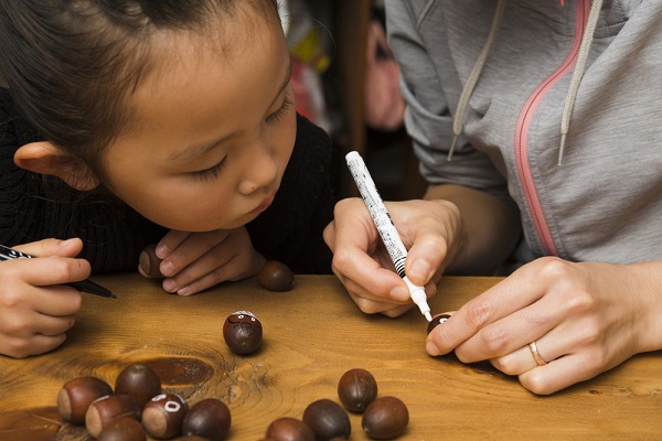 10月の5歳児の写真