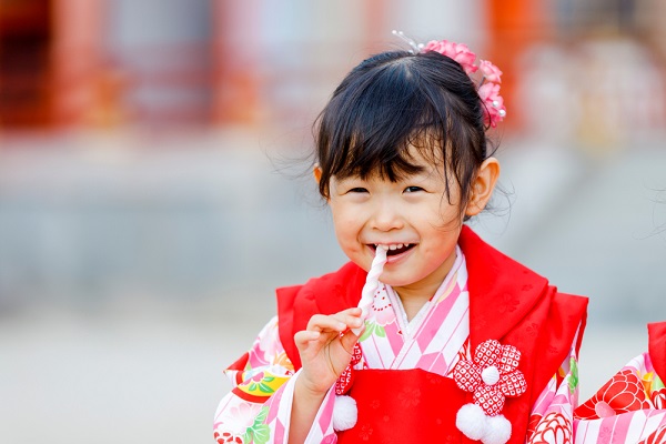11月の2歳児の写真