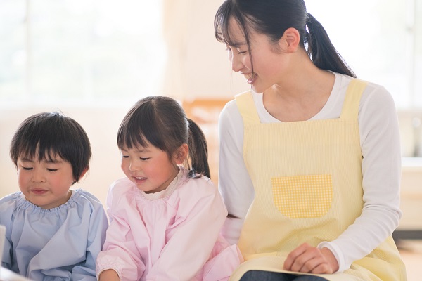 11月の3歳児の写真