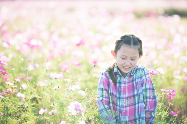 11月の4歳児の写真