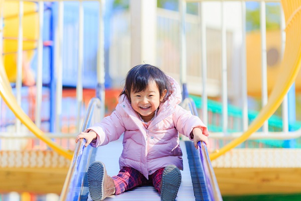 12月の1歳児の写真