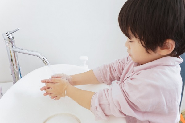 12月の2歳児の写真