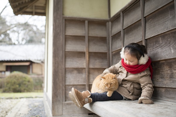 12月の4歳児の写真