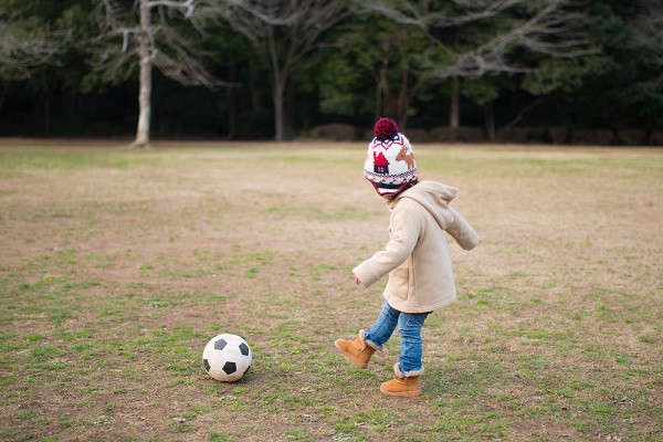 1月の3歳児の写真