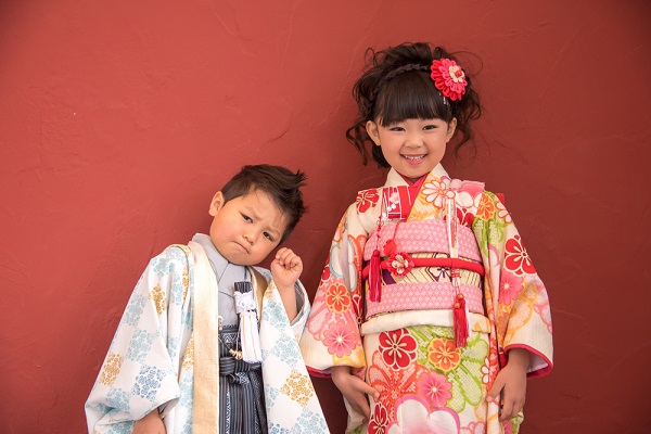 1月の4歳児の写真