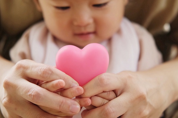 2月の2歳児の写真