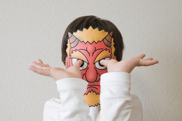 2月の3歳児の写真