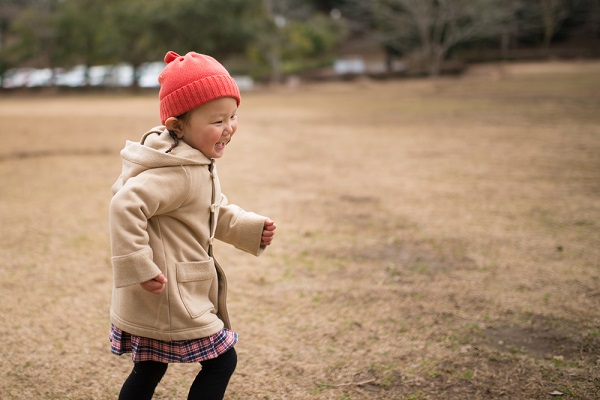 2月の2歳児の写真