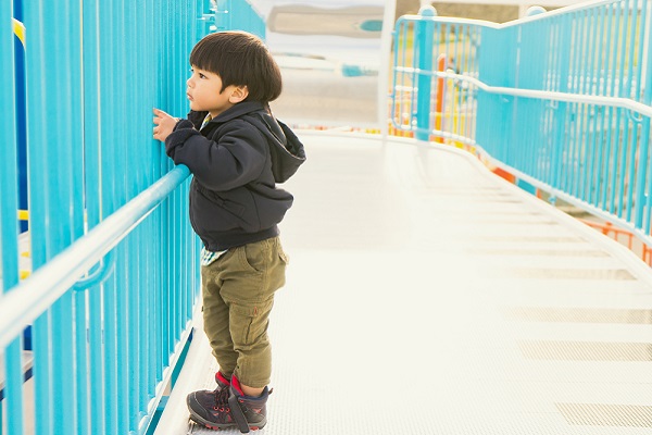 2月の2歳児の写真