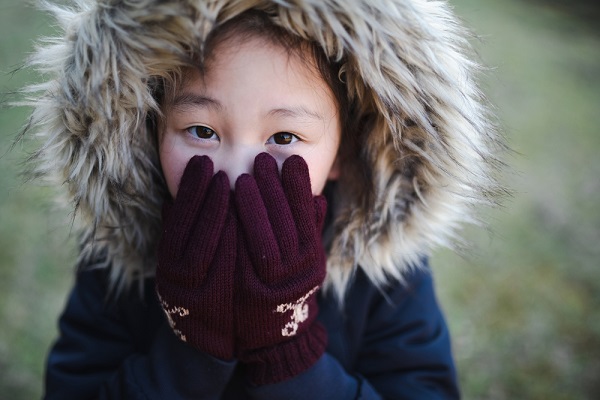 2月の5歳児の写真