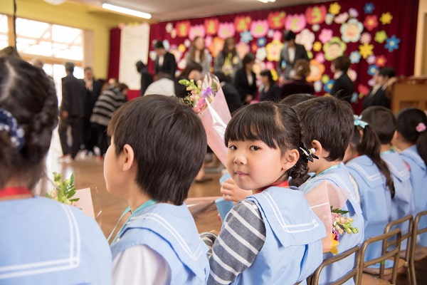 3月の3歳児の写真