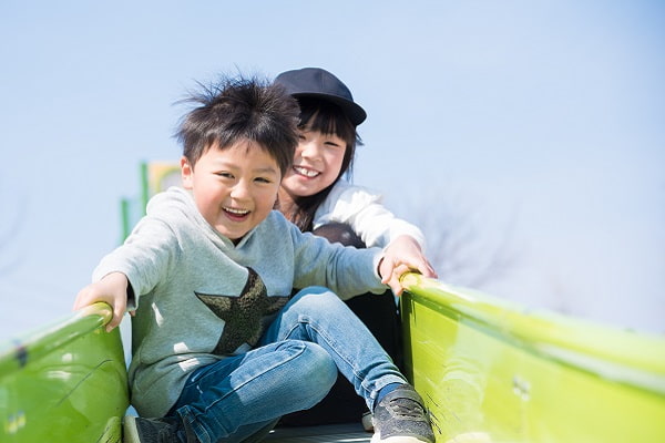 3月の3歳児の写真