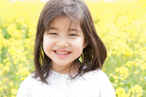 3月の3歳児の写真