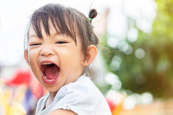 3月の2歳児の写真
