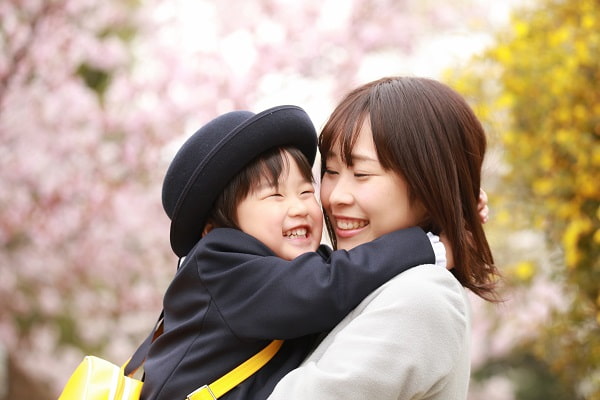 3月の2歳児の写真