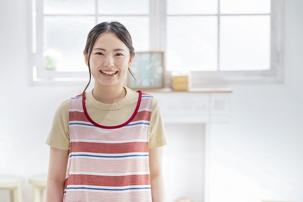 実習に参加する保育学生さん