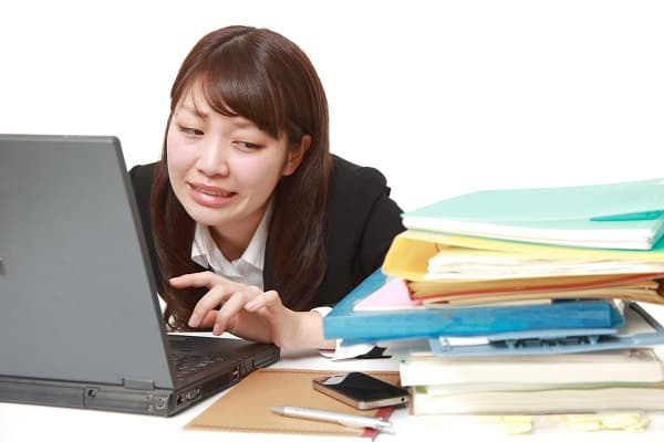 業務に追われる