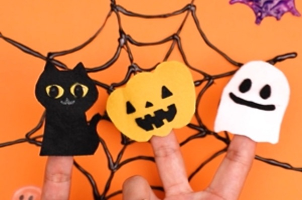 【動画】指人形劇をやってみよう!ハロウィン指人形