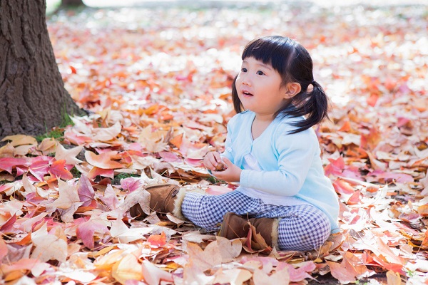 10月のおたより作成のポイント。0歳児から5歳児向けの文例、行事や保健の書き方