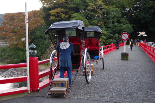 箱根の人力車
