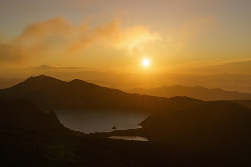 群馬の夕暮れ