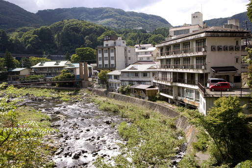 温泉地