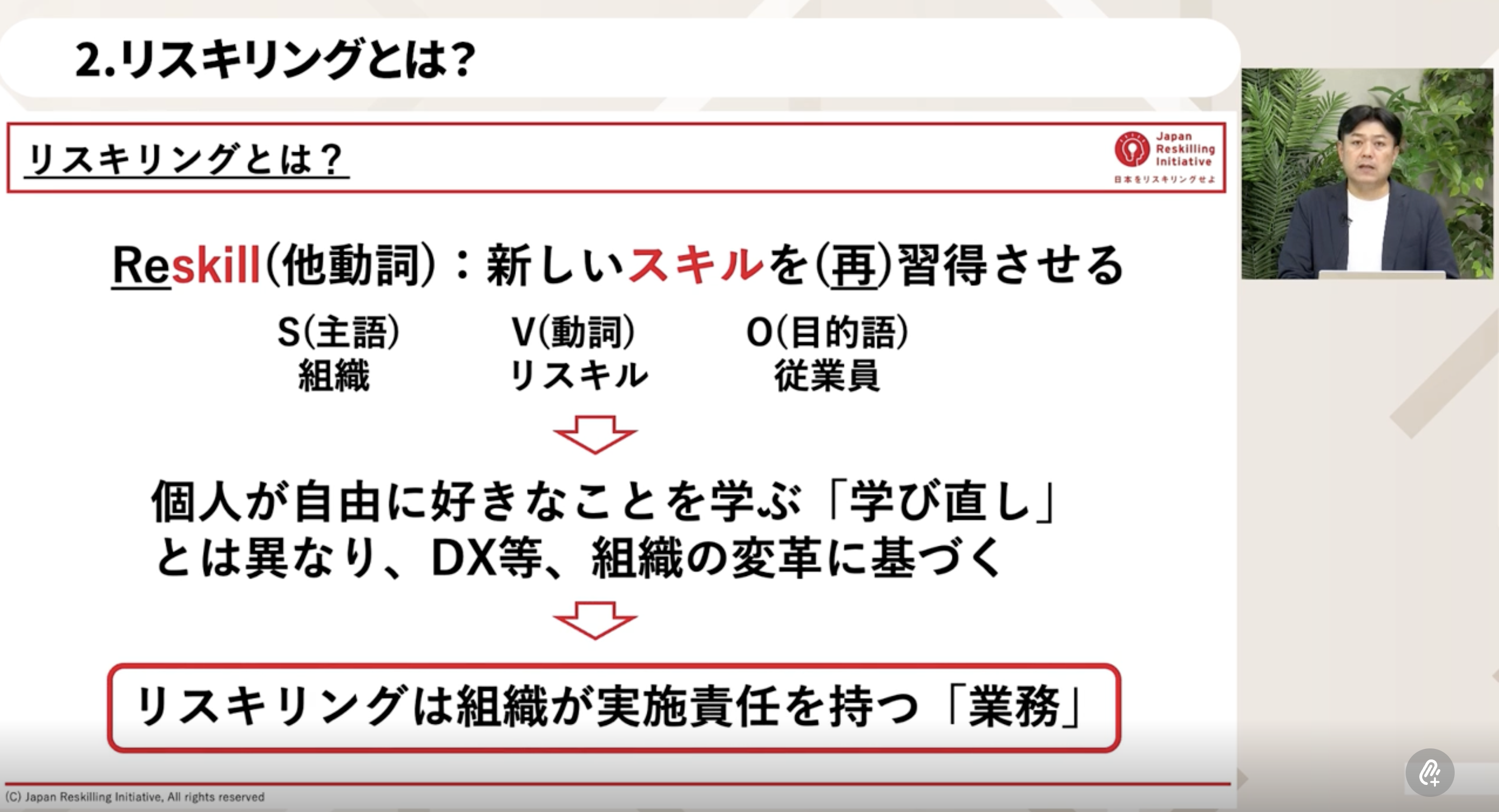 リスキリングとは