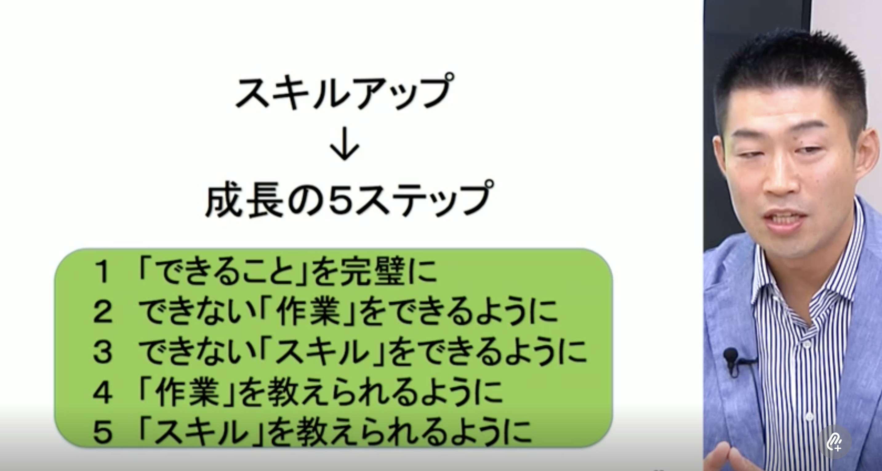 成長の5ステップ