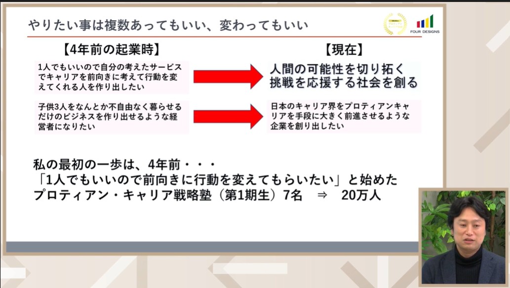 目標設定を柔軟に考える