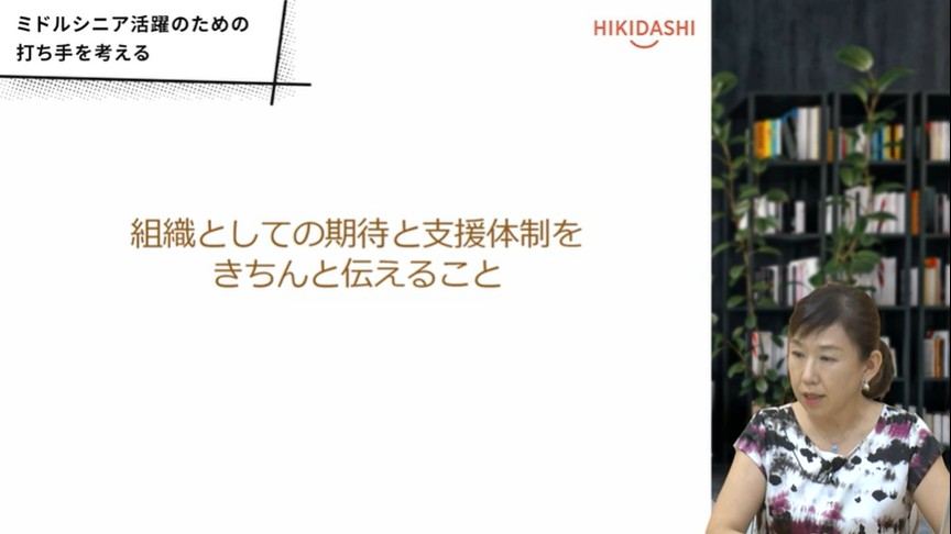 組織としての期待の明確化