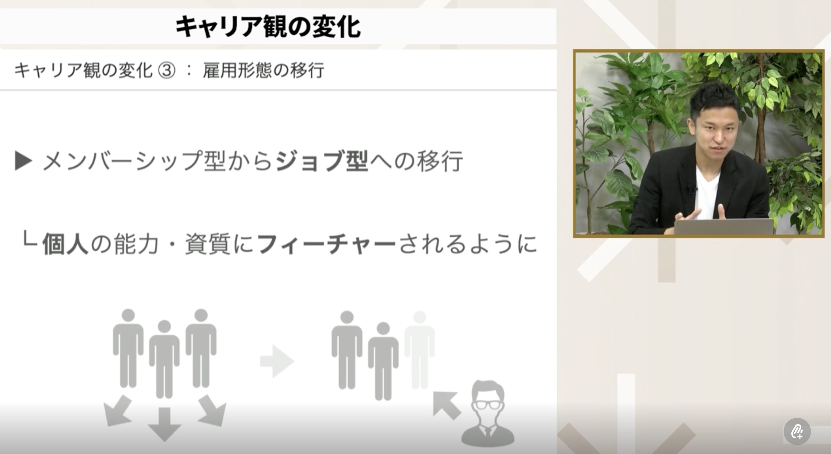 雇用形態の移行