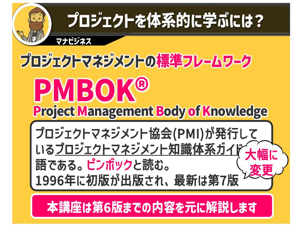 “PMBOKとは”
