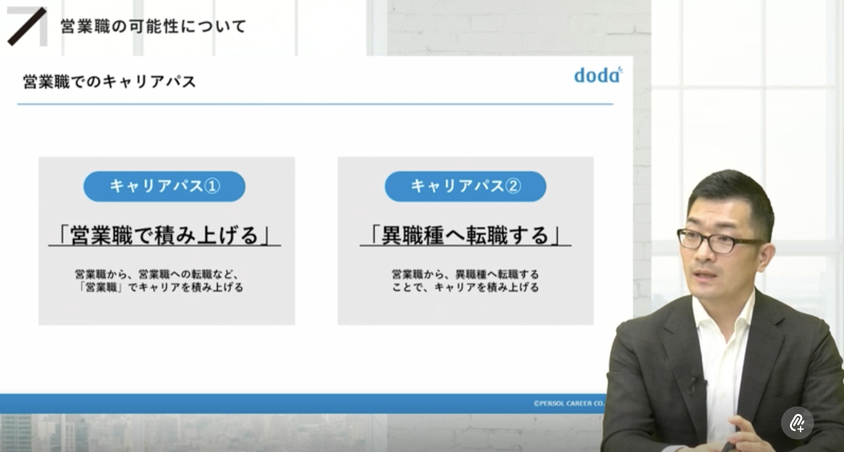 営業職のキャリアパス例