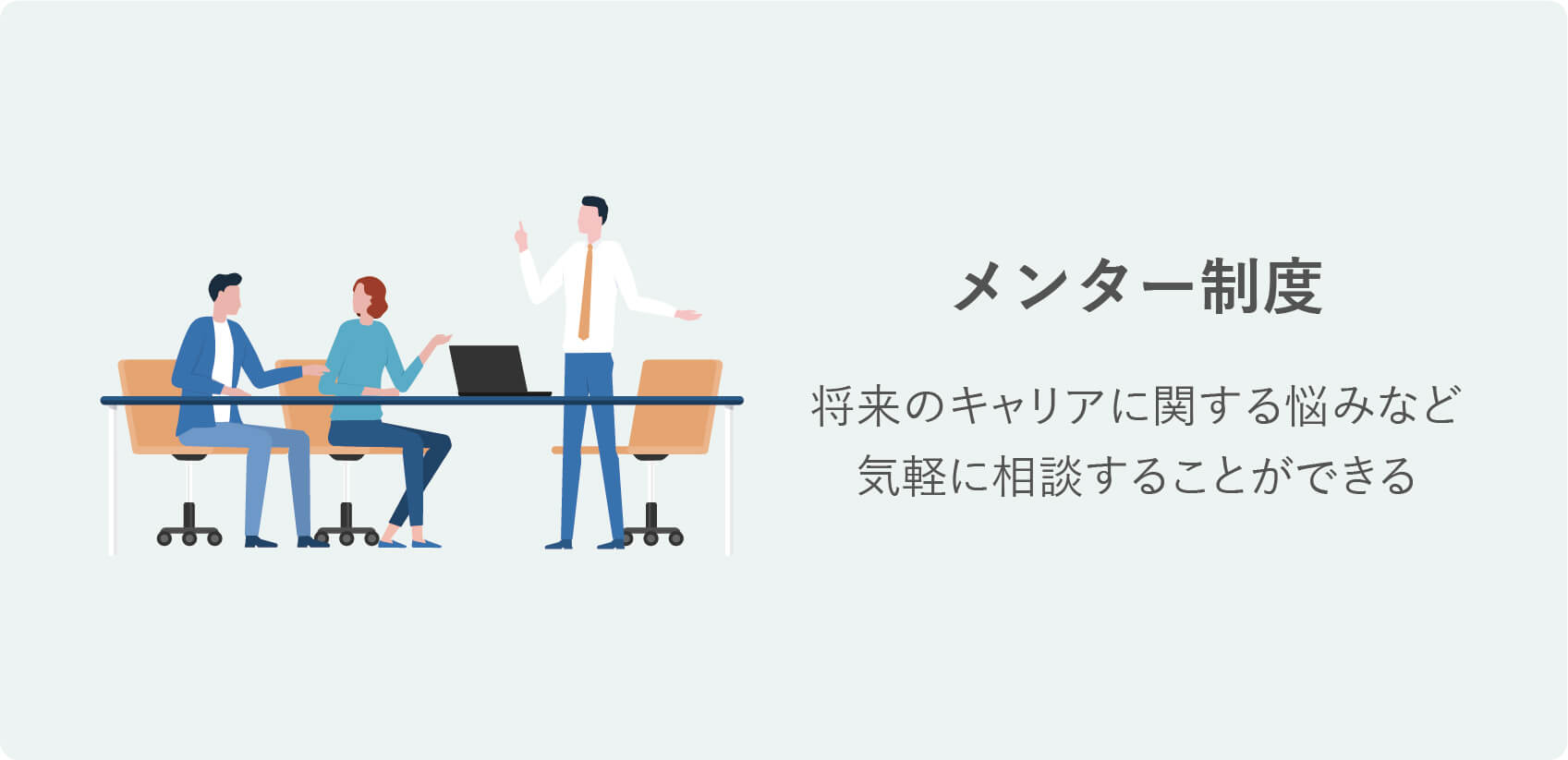 研修の種類|メンター制度