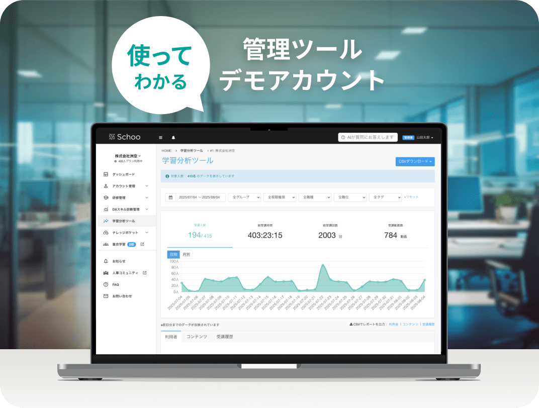 9,000本以上の授業