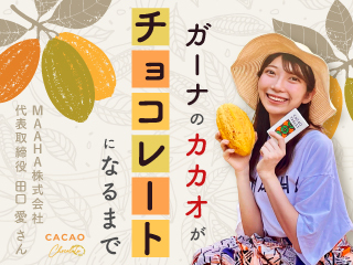 ガーナのカカオがチョコレートになるまで