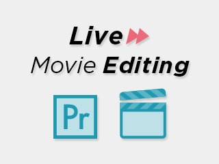 生放送で公開動画編集 Adobe Premiere Pro編