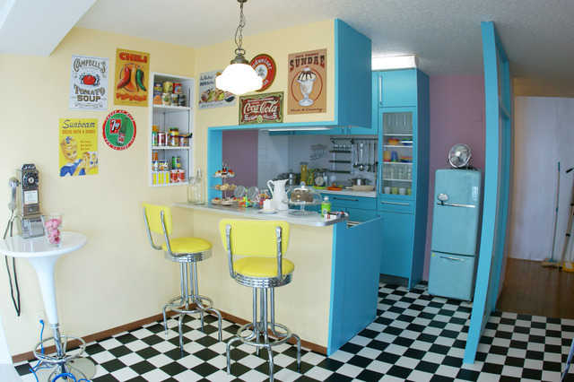 アメリカンヴィンテージのお部屋が渋い アメリカン雑貨を使ったお洒落ワザ リフォーム費用の一括見積り リショップナビ