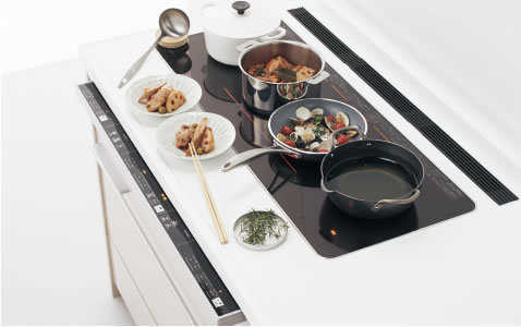 マルチワイドIH(4口)