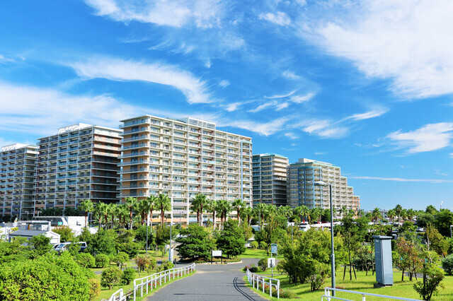 マンションが多い地域