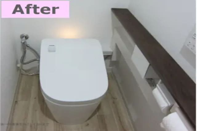 株式会社エディオン 施工事例/スタイリッシュでおしゃれなトイレ