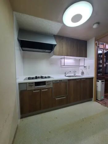 株式会社BSホースの事例 食洗器をビルトインにしてスッキリ快適なキッチンに！